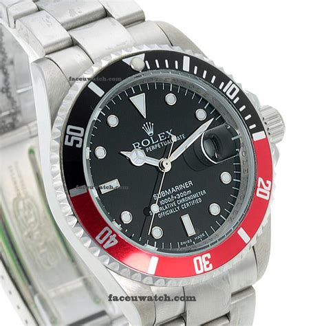 rolex 16233 black face blue and red dial|rolex submariner 16233 price.